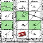Site Map showing lots for sale in Sierra Vista, Arizona